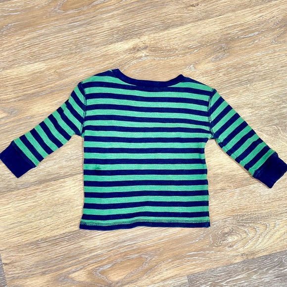 EXCELLENT CONDITION Ralph Lauren Baby Boy Stripe Sweater - Size 9 Months - Picture 4 of 6